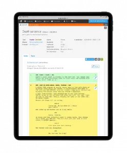 Screenplays for film, drama, VR & documentaries - write, import, synch