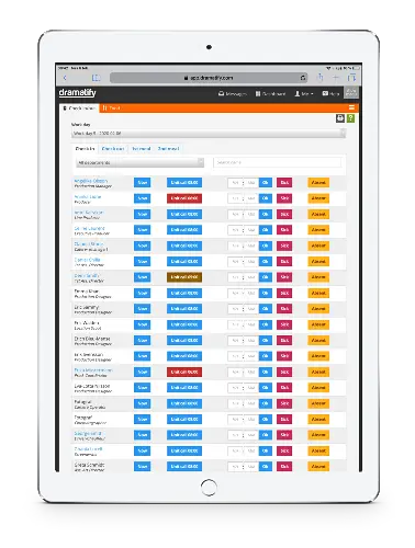 Time sheets and plate count for video, TV, VR, broadcasting, drama, film, entertainment, sports, music. documentaries, commercials, corporate video, social media video