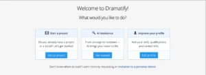 Welcome page