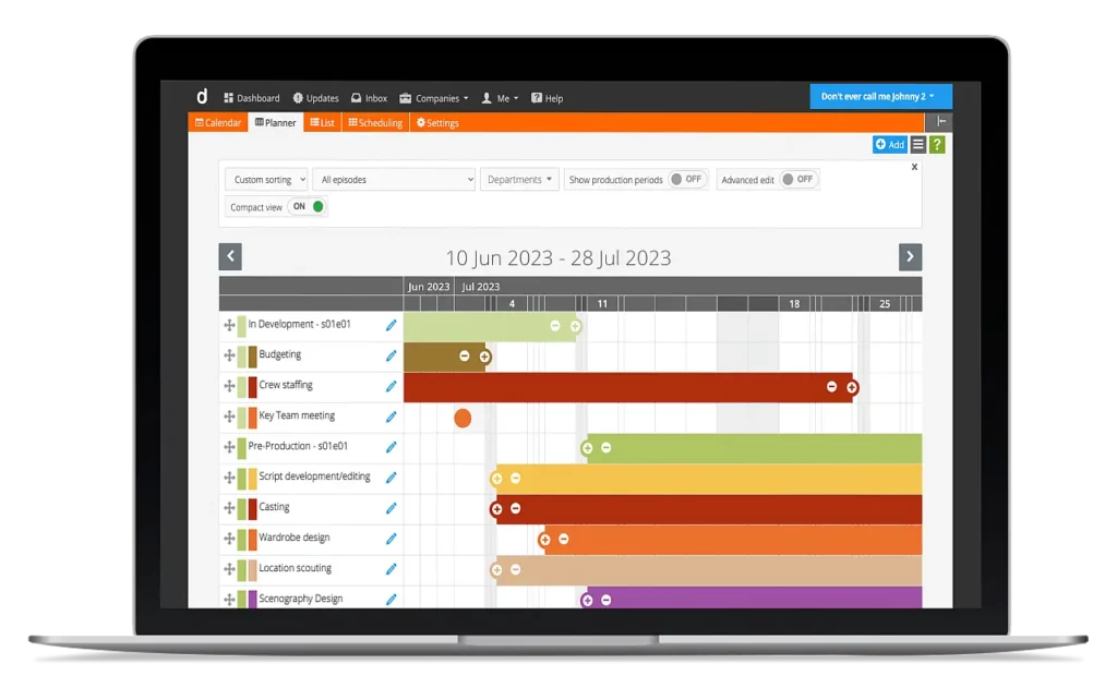 Production planner
