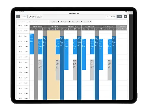 View and book available staff in Dramatify's Project Resource Scheduling