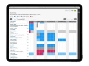 Company-wide resource management is an integral part of Dramatify's production management platform