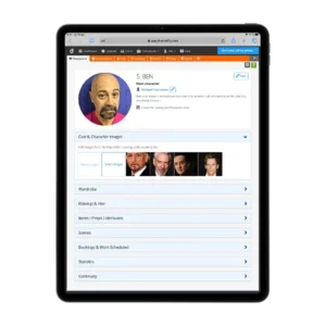Cast, Character & Casting management is part of Dramatify's content & creative production platform