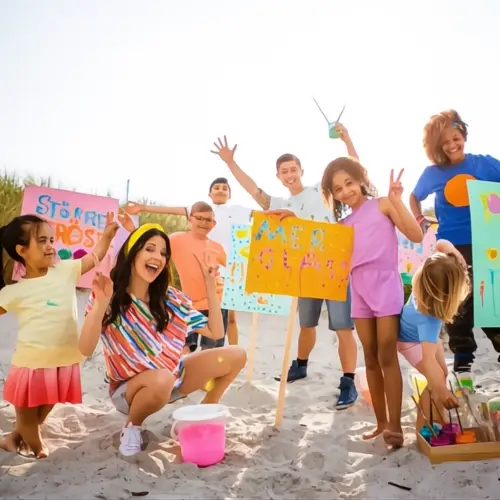 Children’s content production on location with performers and crew, supported by children’s TV production software and structured workflow