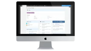 Production management software personal dashboard showing each user’s productions, schedules, tasks and upcoming work across the organisation.