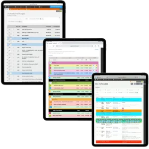 Production management software showing standardised budgeting, rundowns and daily scheduling across multiple productions for broadcasters and production companies.